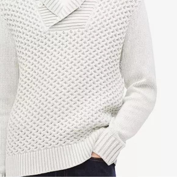 12. CALVIN KLEIN Men's Textured Shawl-Collar Sweater - Picture 10 of 15